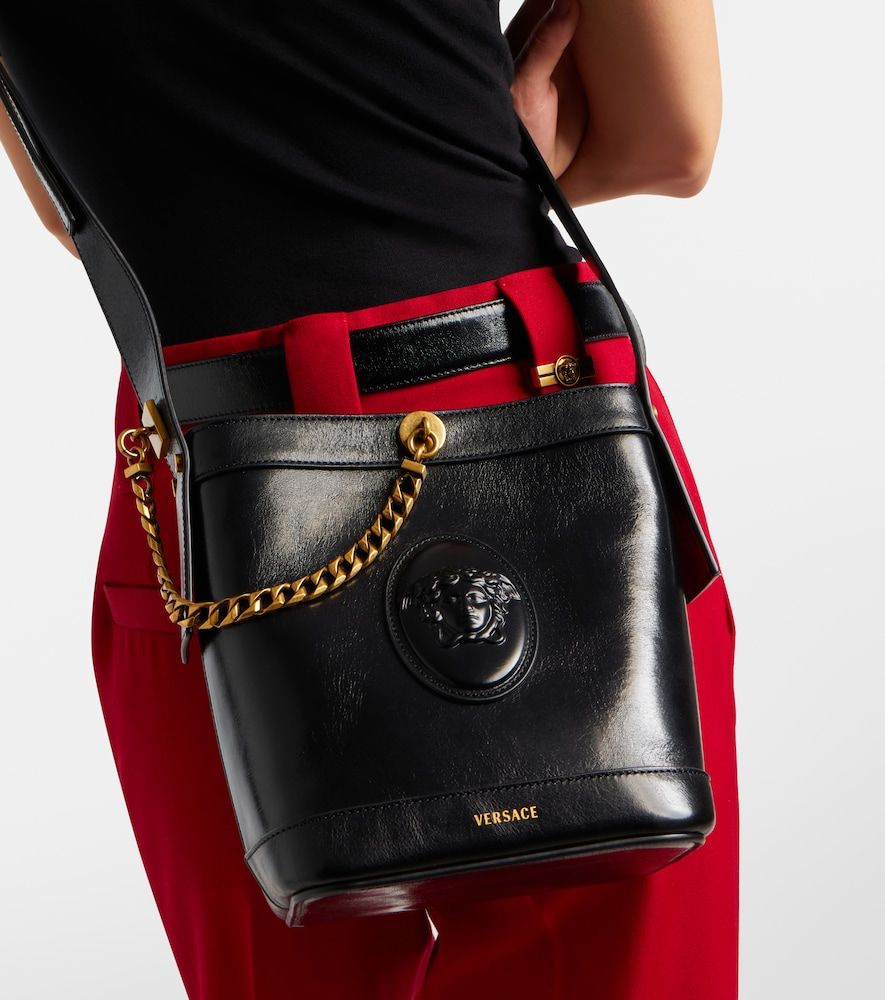 Borsa a secchiello Medusa Mini in pelle - Versace - Modalova