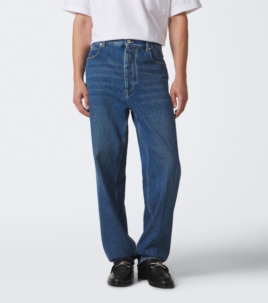 Jeans regular a vita media - Bottega Veneta - Modalova