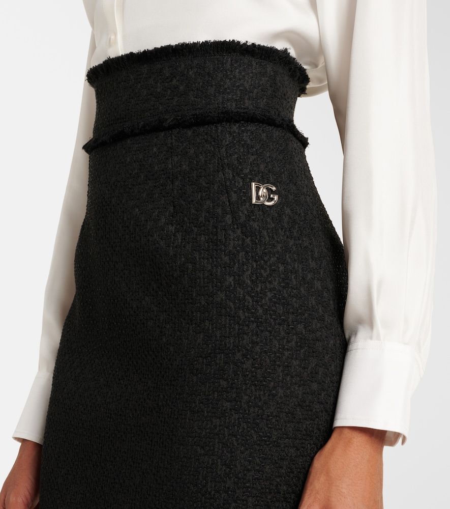 Wool-blend tweed pencil skirt - Dolce&Gabbana - Modalova