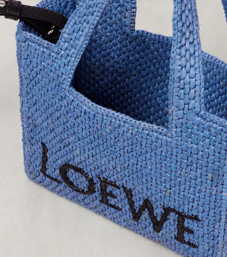 Bolso Paula’s Ibiza Mini de rafia - Loewe - Modalova