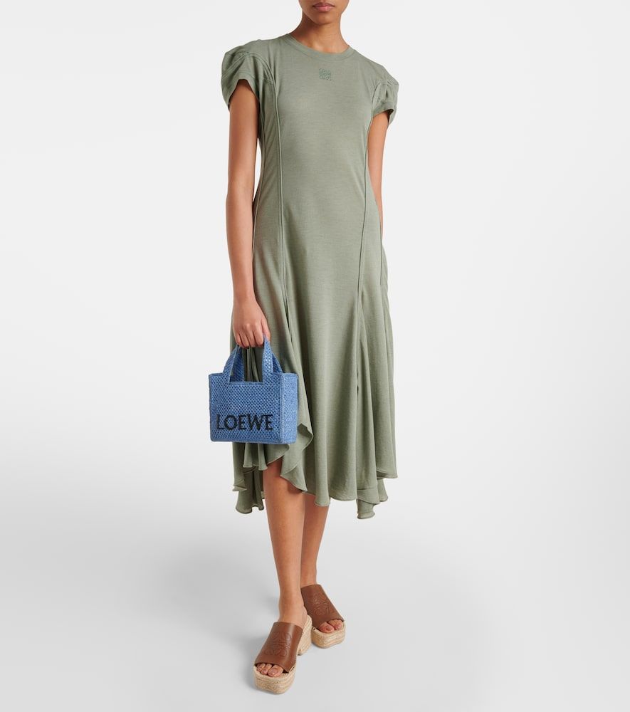 Bolso Paula’s Ibiza Mini de rafia - Loewe - Modalova