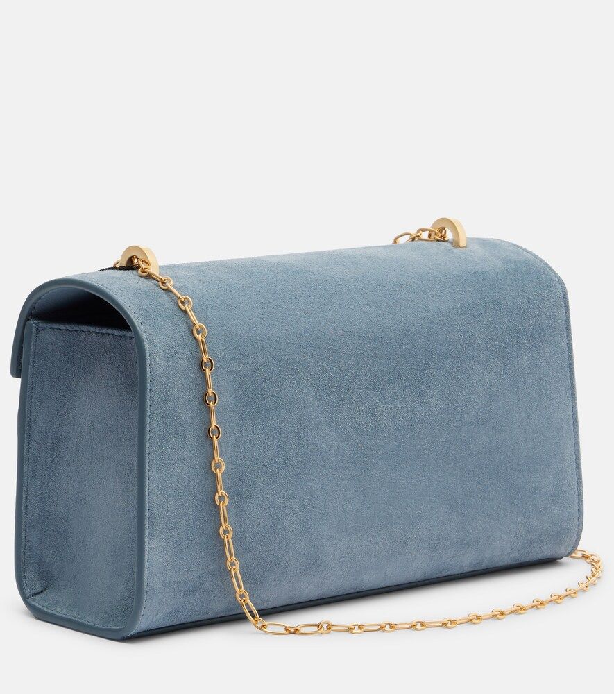 Borsa a tracolla Symmetry Chain Mini in suede - Savette - Modalova