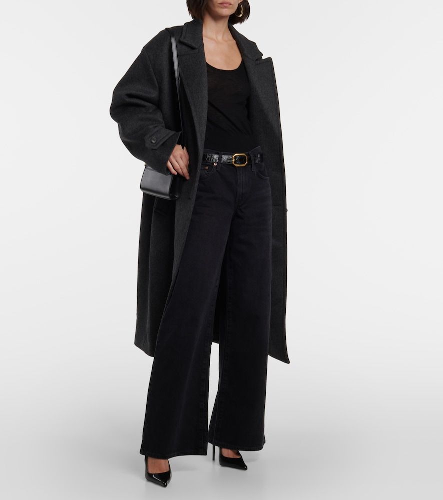 Clara low-rise wide-leg jeans - Agolde - Modalova