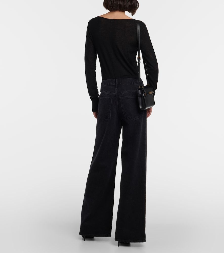 Clara low-rise wide-leg jeans - Agolde - Modalova