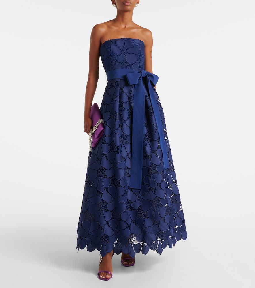 Elie Saab Lace bustier gown - Elie Saab - Modalova
