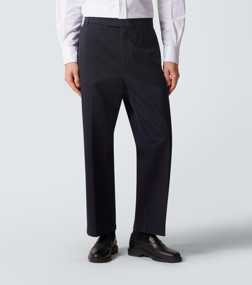 Pantaloni regular in twill di cotone - Thom Browne - Modalova