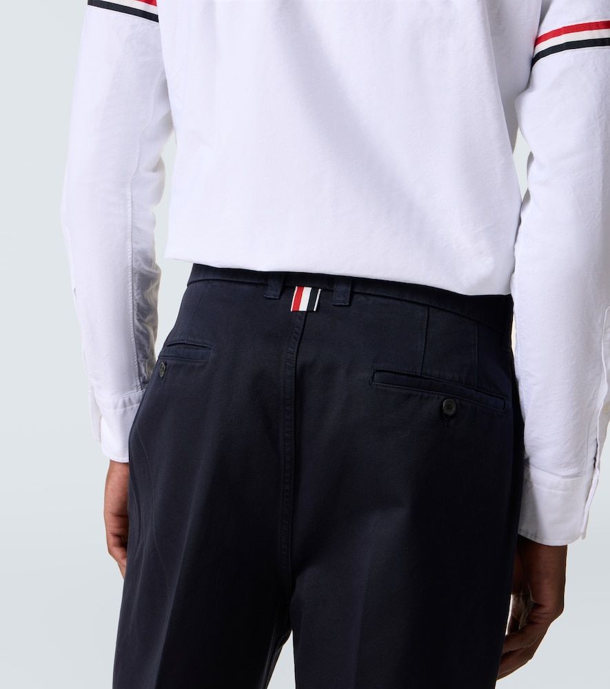 Pantaloni regular in twill di cotone - Thom Browne - Modalova