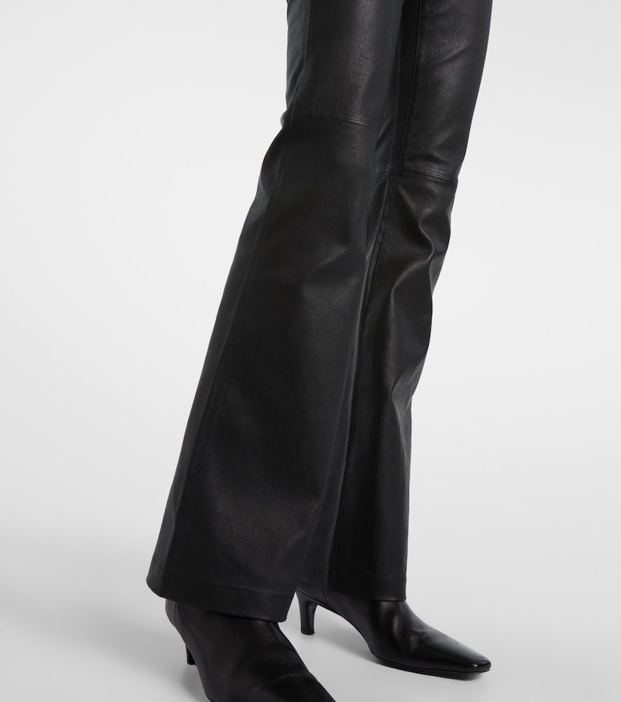 Pantaloni bootcut Sophie in pelle - AG Jeans - Modalova