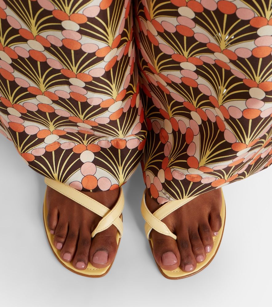 Sandalen Susa aus Leder - Manolo Blahnik - Modalova