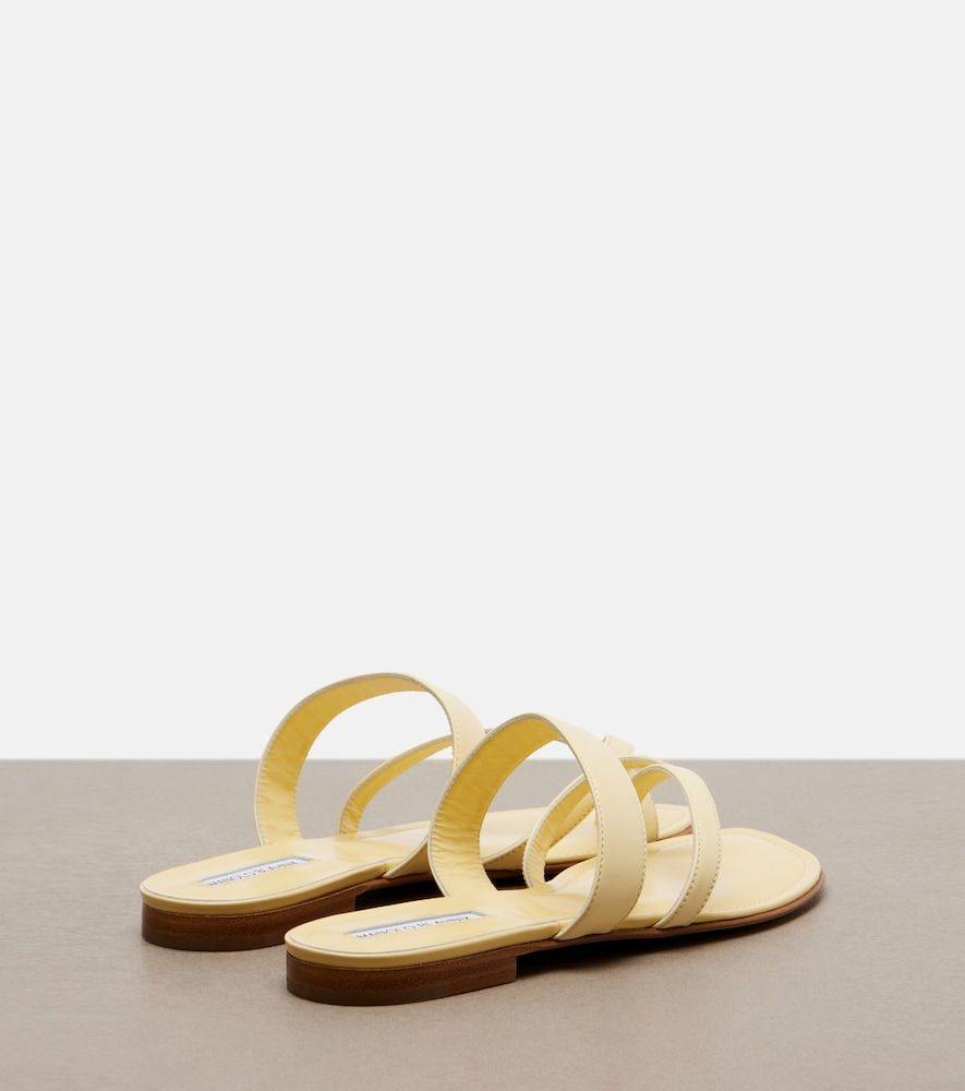 Sandalen Susa aus Leder - Manolo Blahnik - Modalova