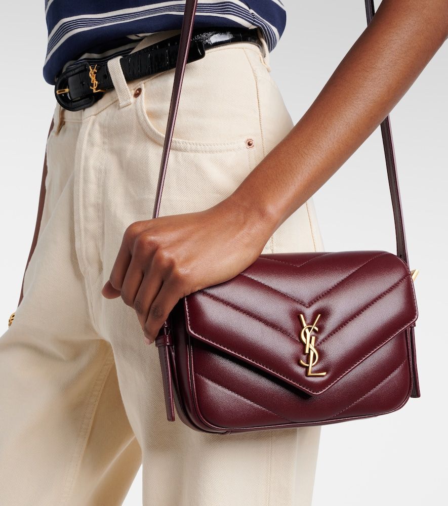Schultertasche Loulou Toy aus Matelassé-Leder - Saint Laurent - Modalova