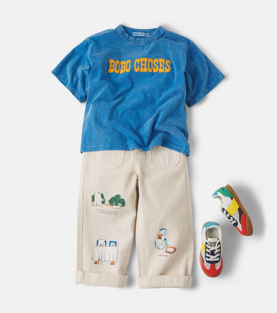Camiseta de jersey de algodón con logo - Bobo Choses - Modalova