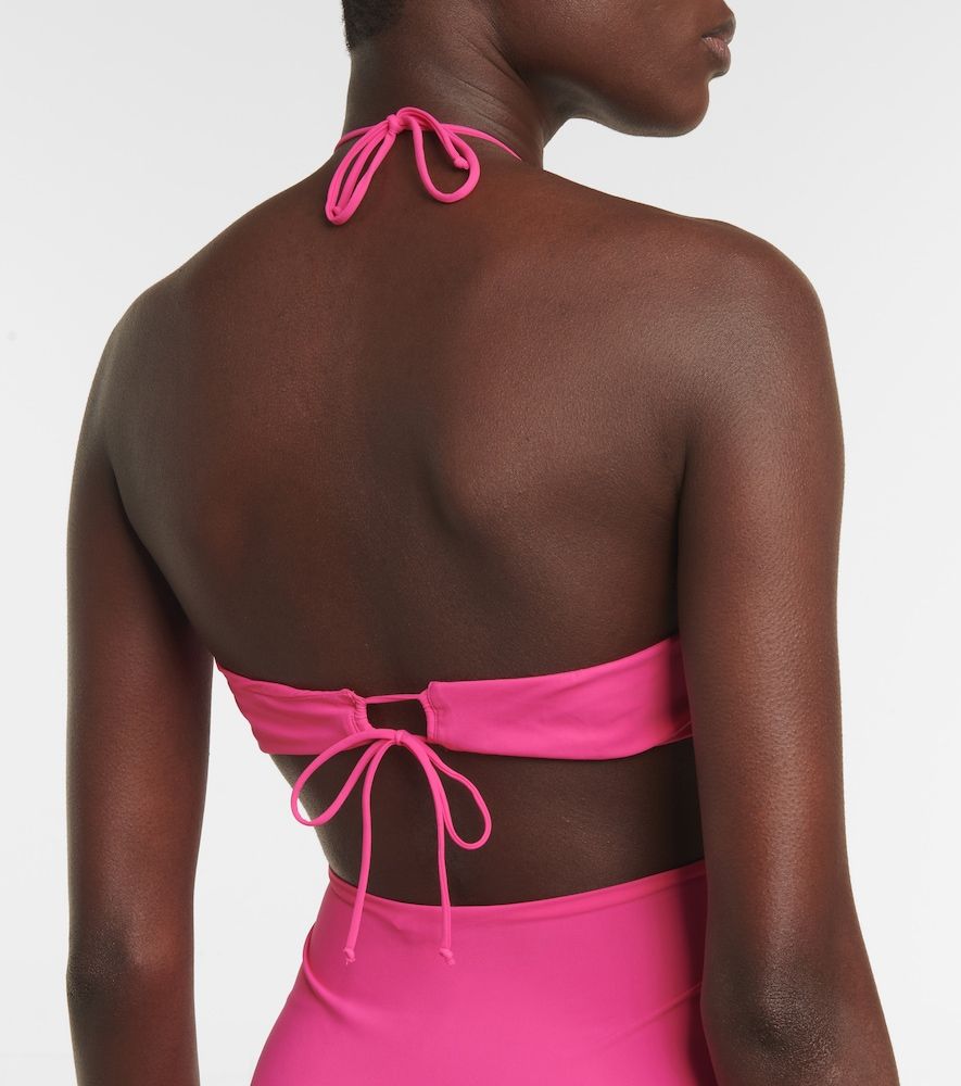 Vestido corto cuello halter - Nensi Dojaka - Modalova