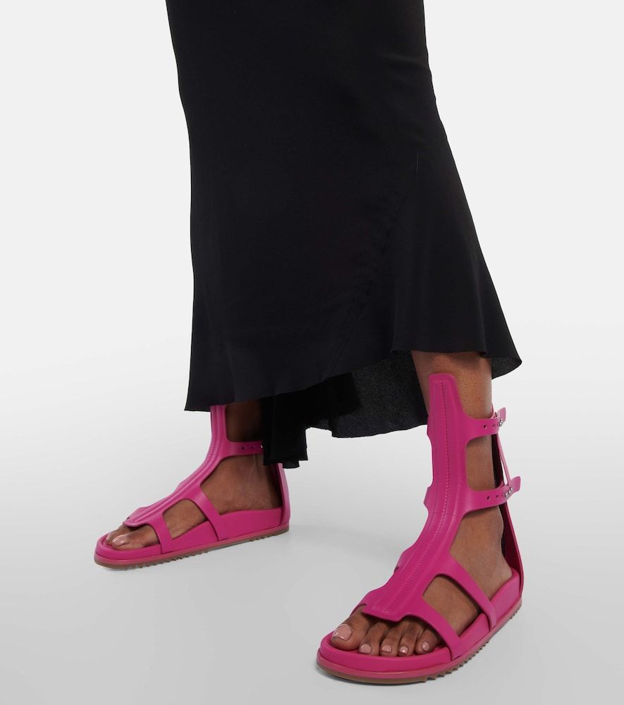 Sandali gladiatore in gomma - Rick Owens - Modalova