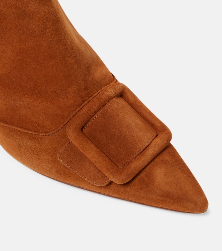 Ankle Boots Baylow 60 aus Veloursleder - Manolo Blahnik - Modalova