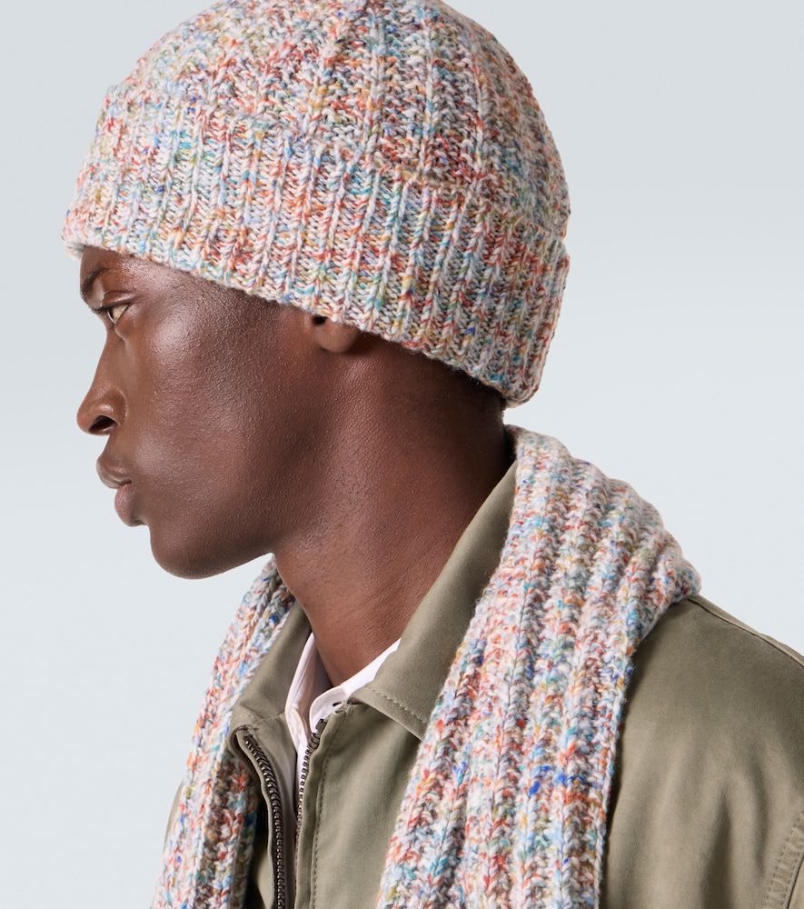 Anagram wool and cashmere-blend beanie - Loewe - Modalova