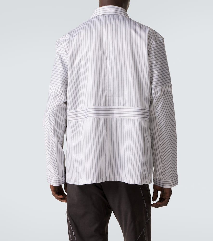 Camicia Kyan in popeline di cotone a righe - Kiko Kostadinov - Modalova