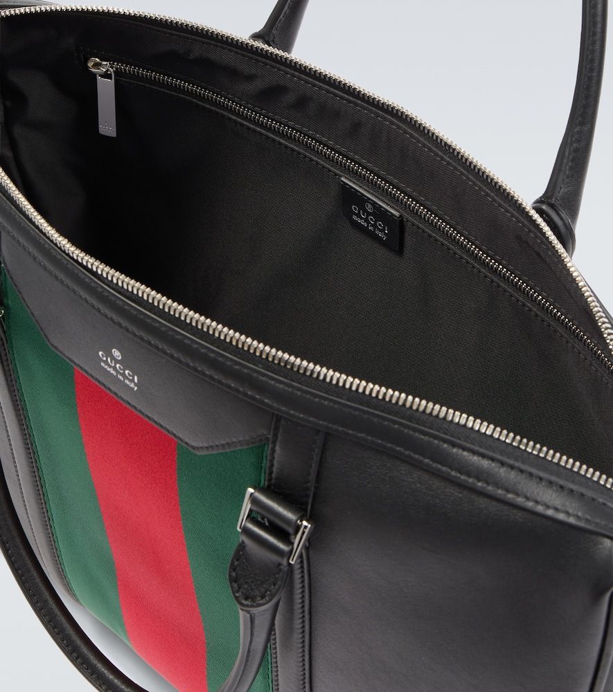 Gucci Maletín de piel con Horsebit - Gucci - Modalova