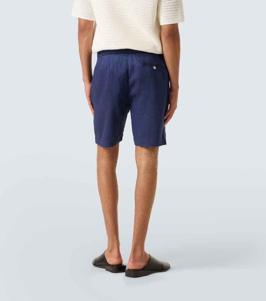 Felipe linen and cotton shorts - Frescobol Carioca - Modalova