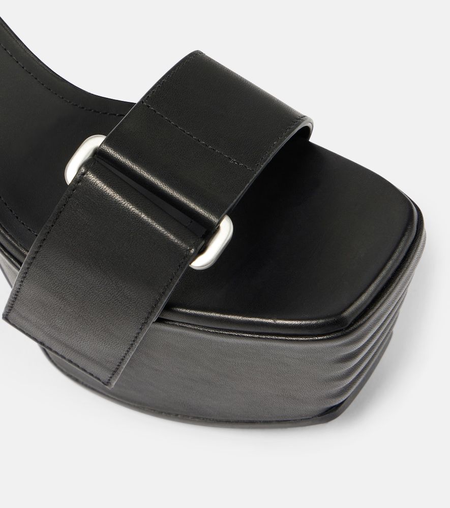 Rick Owens Leather platform sandals - Rick Owens - Modalova