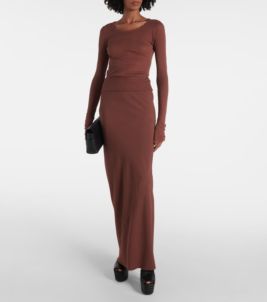 Rick Owens Knitted maxi skirt - Rick Owens - Modalova