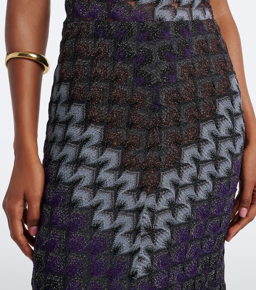 Missoni Knitted lame maxi skirt - Missoni - Modalova