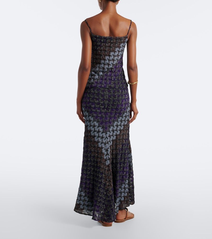 Missoni Knitted lame maxi skirt - Missoni - Modalova