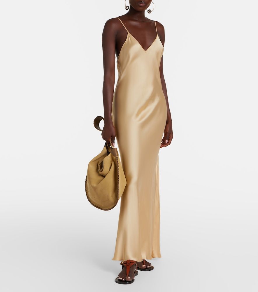 Abito sottoveste Nevana in satin - Isabel Marant - Modalova