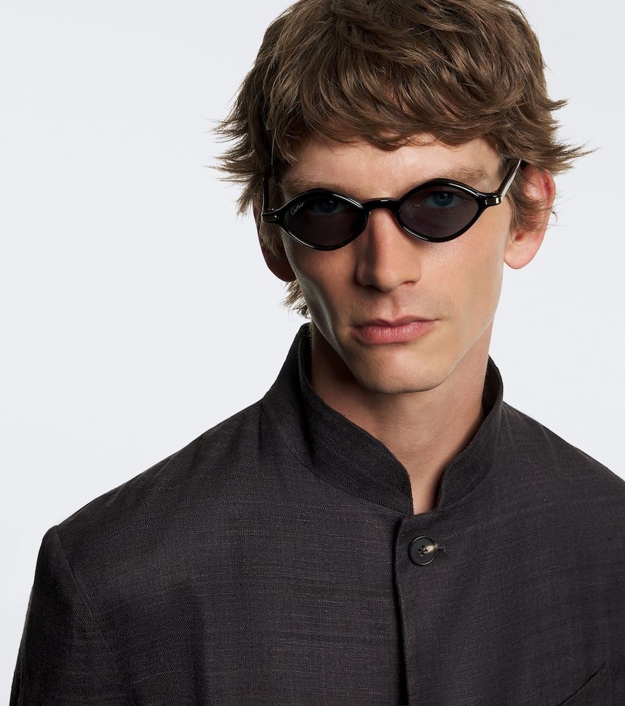 Gafas de sol ovaladas Première De Cartier - Cartier Eyewear Collection - Modalova
