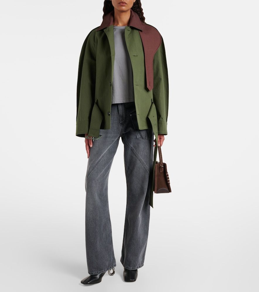Chain leather ankle boots - JW Anderson - Modalova