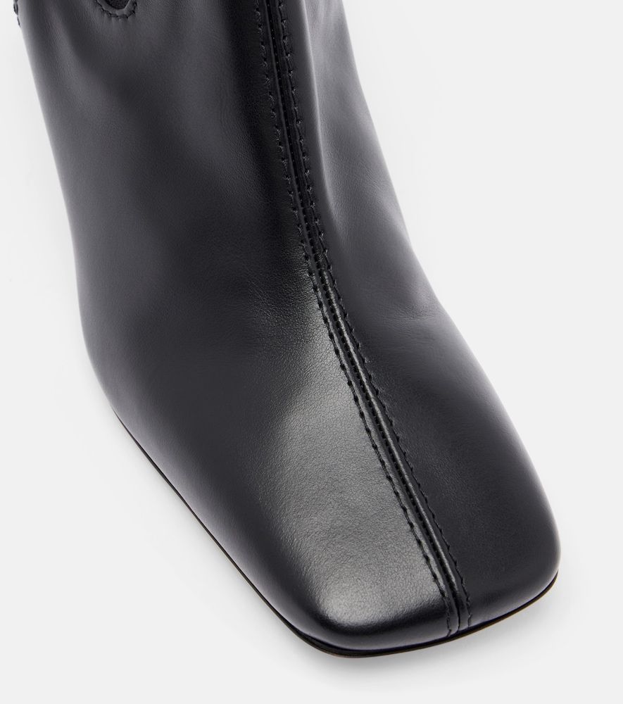 Chain leather ankle boots - JW Anderson - Modalova