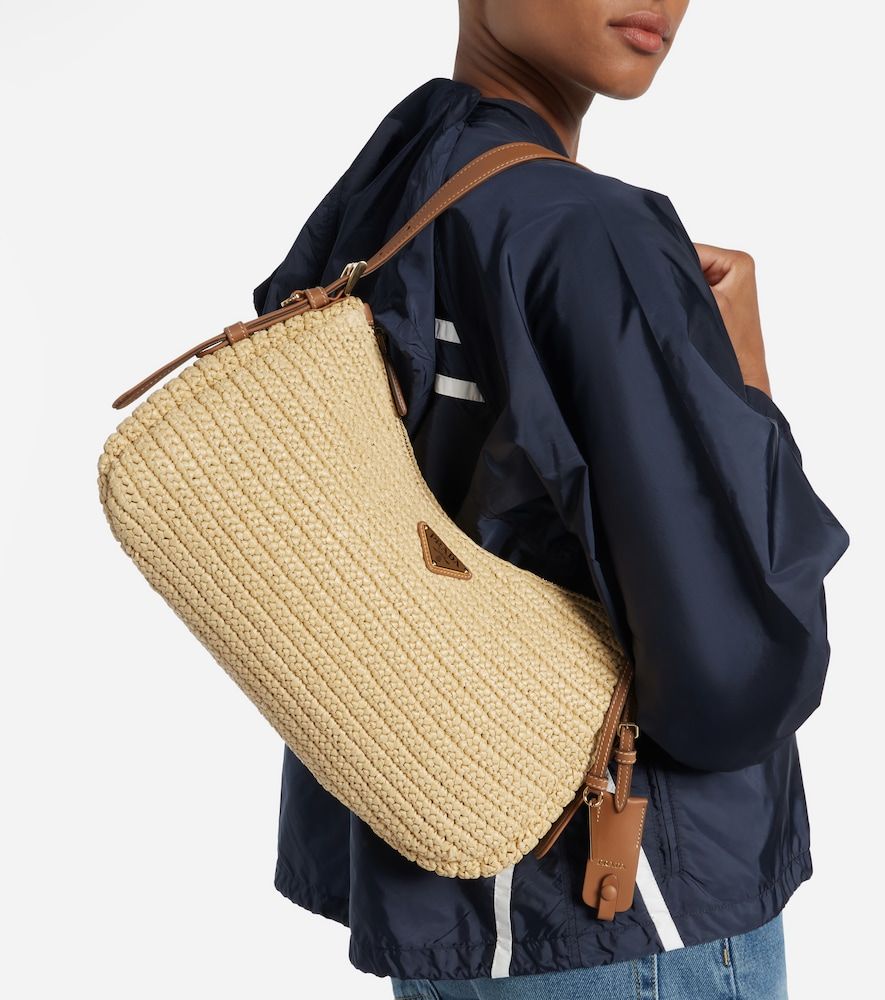 Bolso al hombro Aimée Large de croché - Prada - Modalova