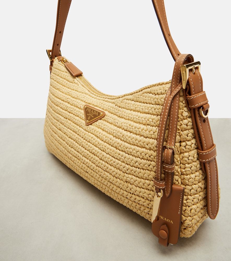 Bolso al hombro Aimée Large de croché - Prada - Modalova