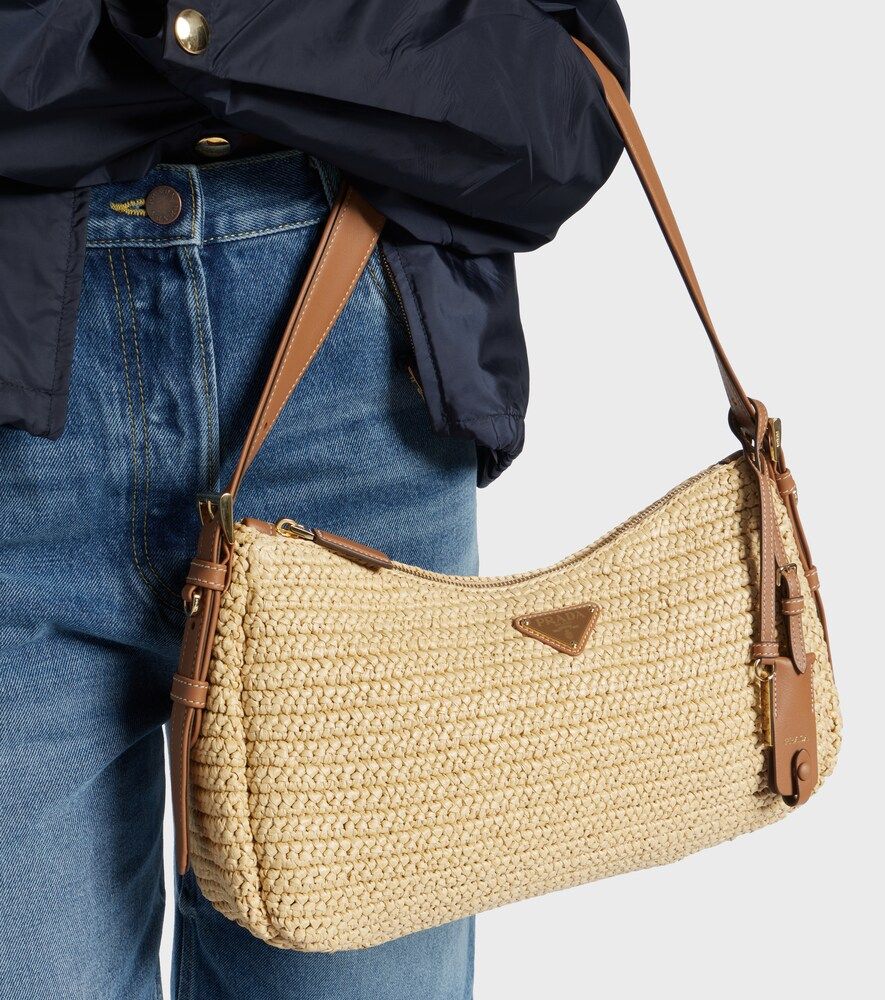 Bolso al hombro Aimée Large de croché - Prada - Modalova