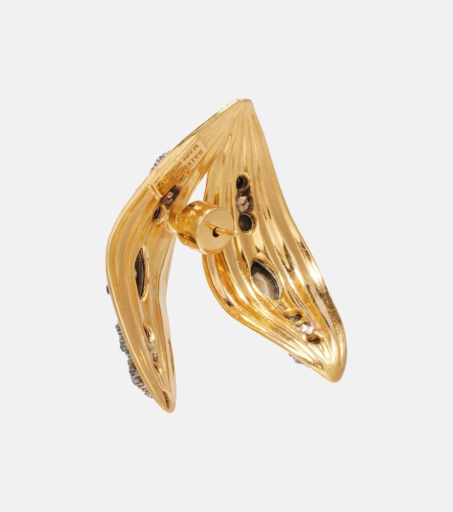 Bloom crystal-embellished earrings - Balenciaga - Modalova