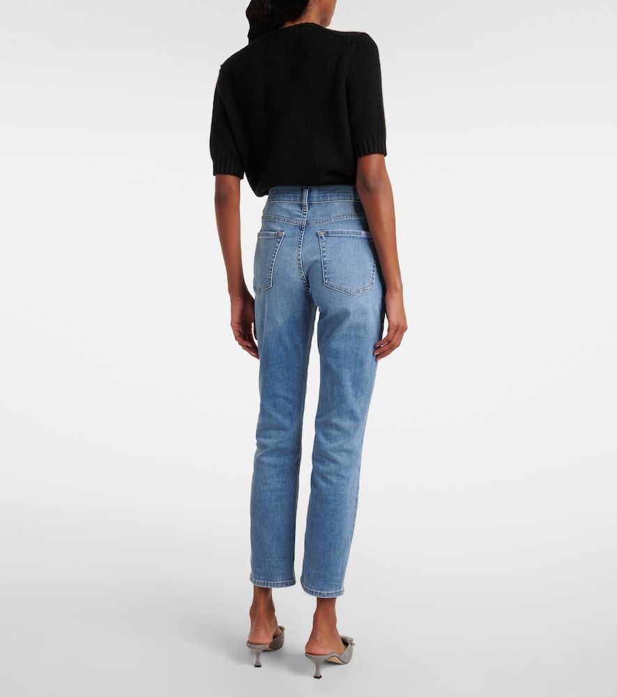 Jeans slim a vita media - 7 For All Mankind - Modalova