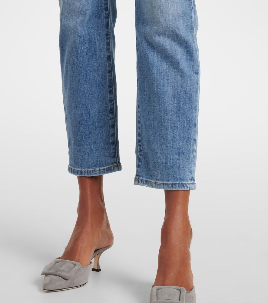 Jeans slim a vita media - 7 For All Mankind - Modalova