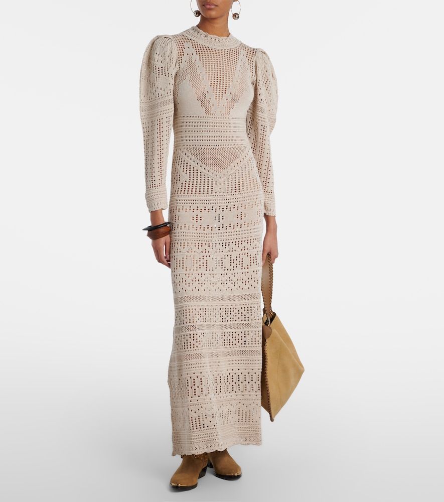 Vestido largo calado Dione - Isabel Marant - Modalova
