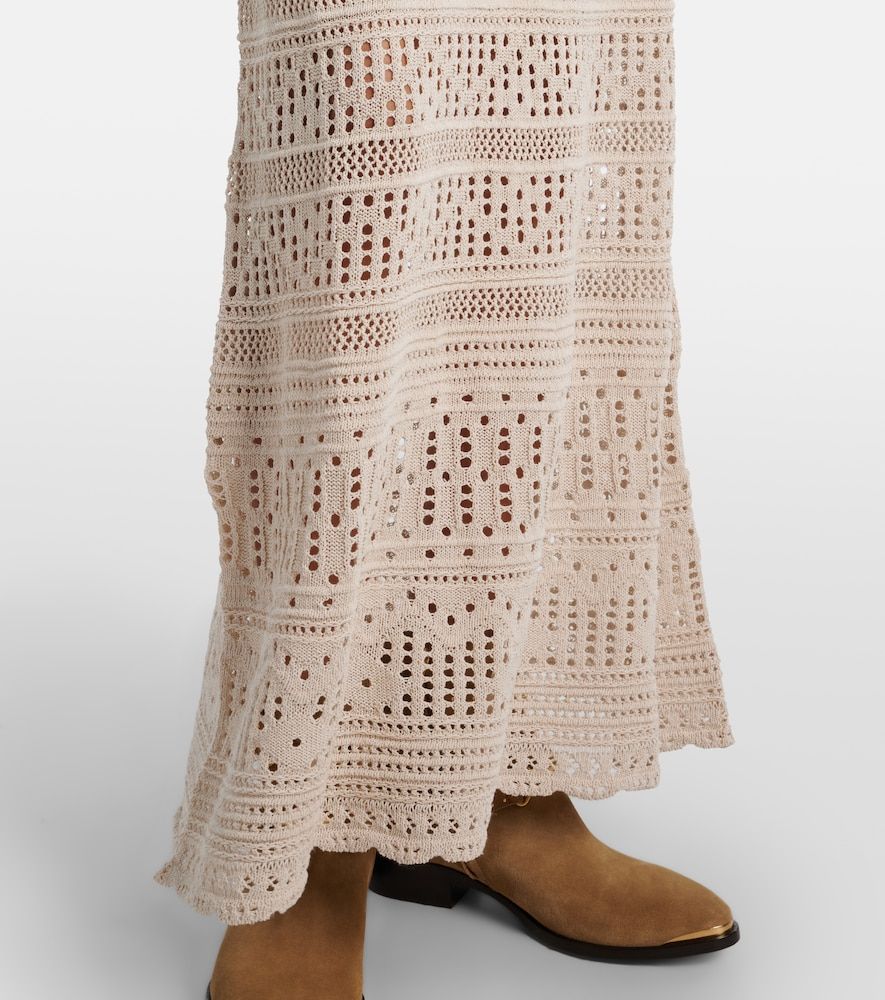Vestido largo calado Dione - Isabel Marant - Modalova