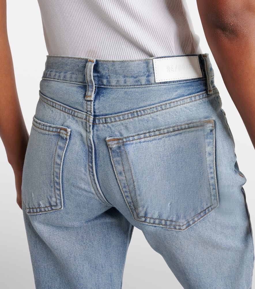 Straight Mid-Rise Jeans Easy - Re/Done - Modalova