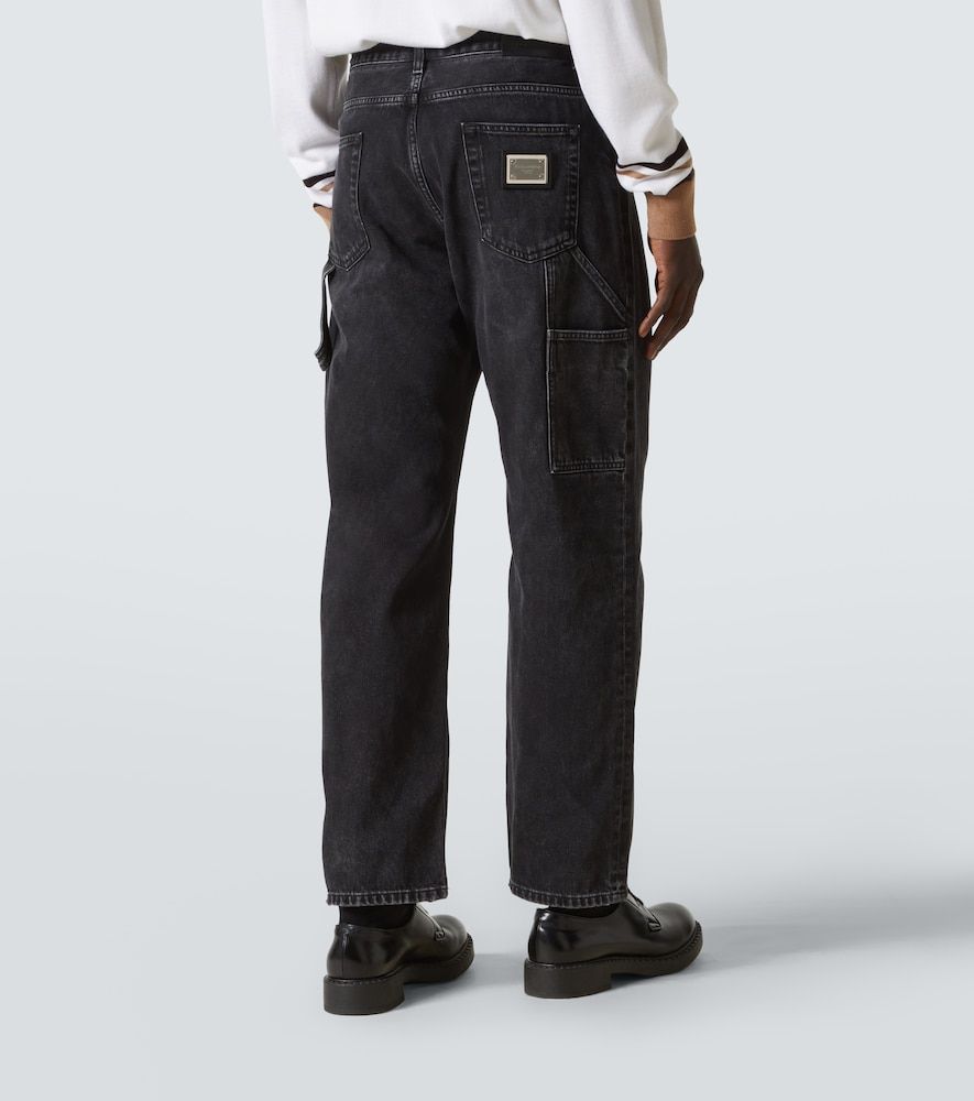 Jeans regular a vita media - Dolce&Gabbana - Modalova