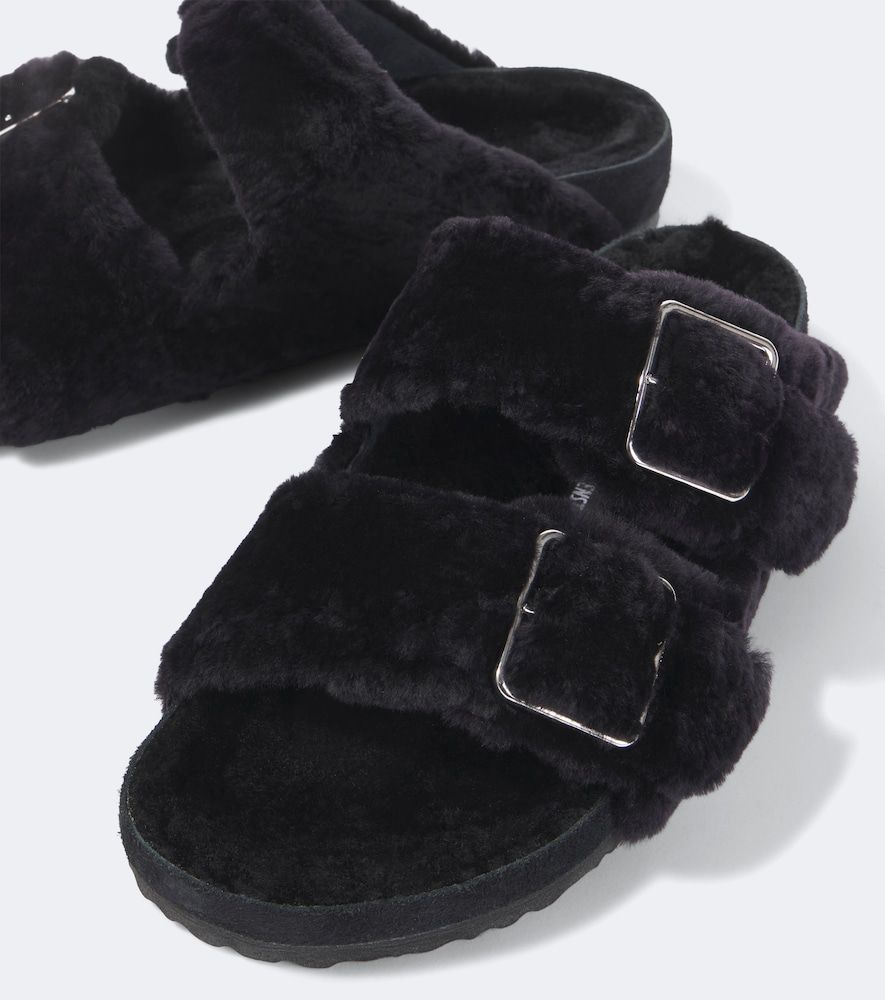 Arizona 1774 shearling-lined suede sandals - Birkenstock 1774 - Modalova