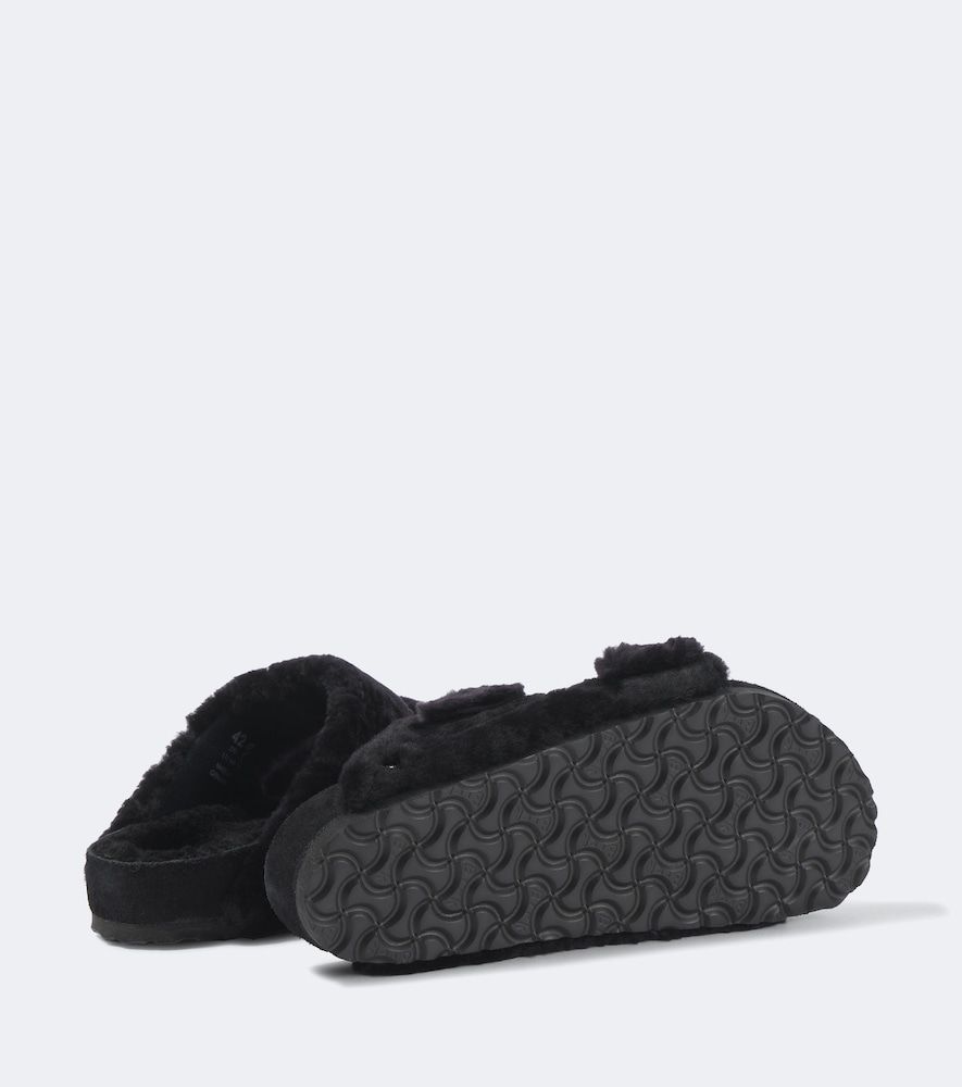 Arizona 1774 shearling-lined suede sandals - Birkenstock 1774 - Modalova
