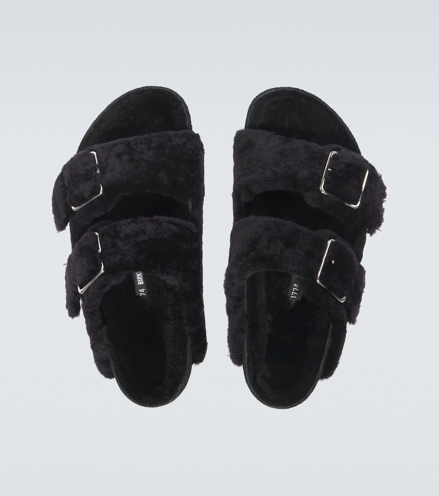 Arizona 1774 shearling-lined suede sandals - Birkenstock 1774 - Modalova