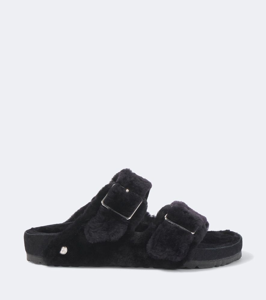 Arizona 1774 shearling-lined suede sandals - Birkenstock 1774 - Modalova