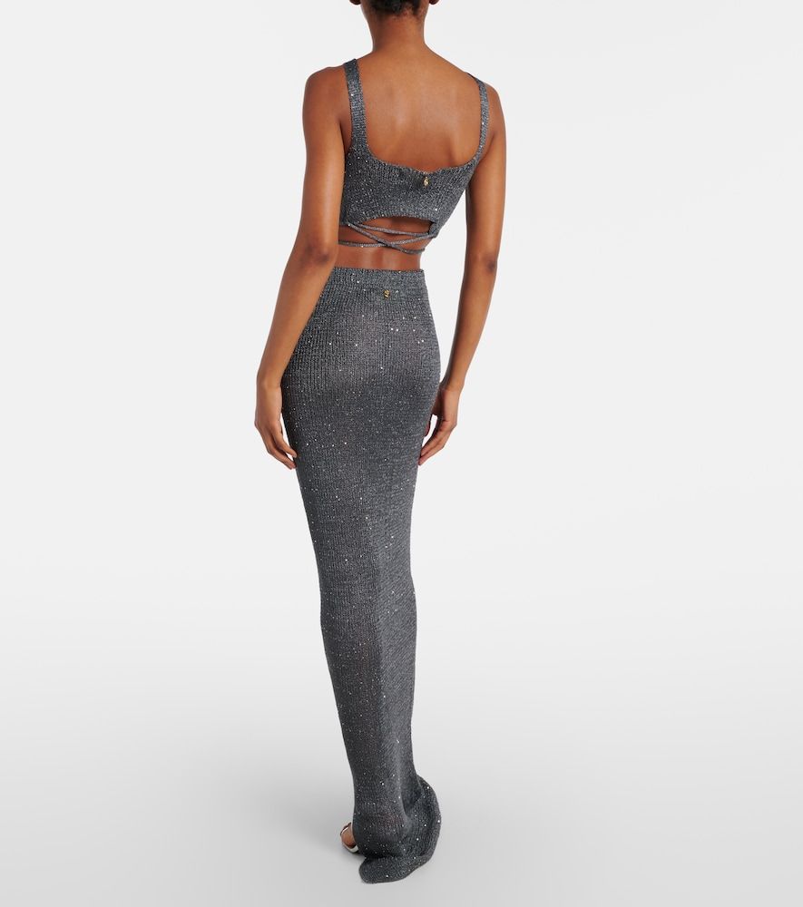 Bananhot Alma sequined maxi skirt - Bananhot - Modalova