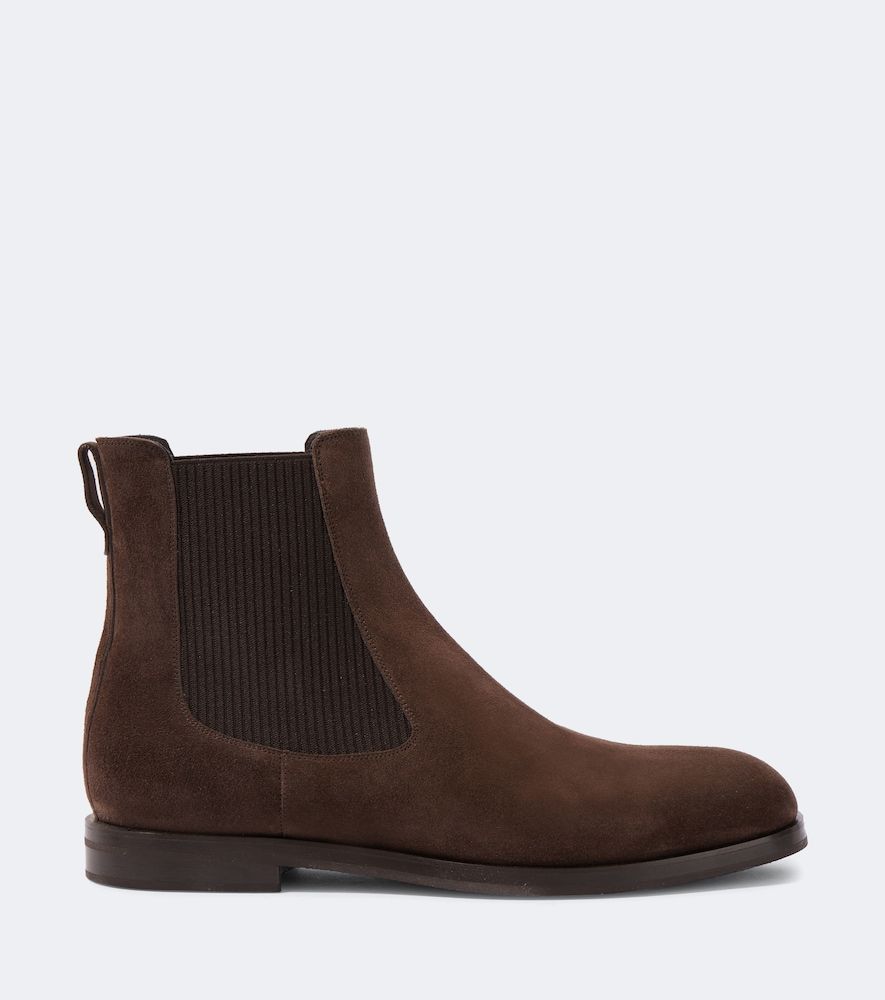 Chelsea Boots Sempione aus Veloursleder - Manolo Blahnik - Modalova