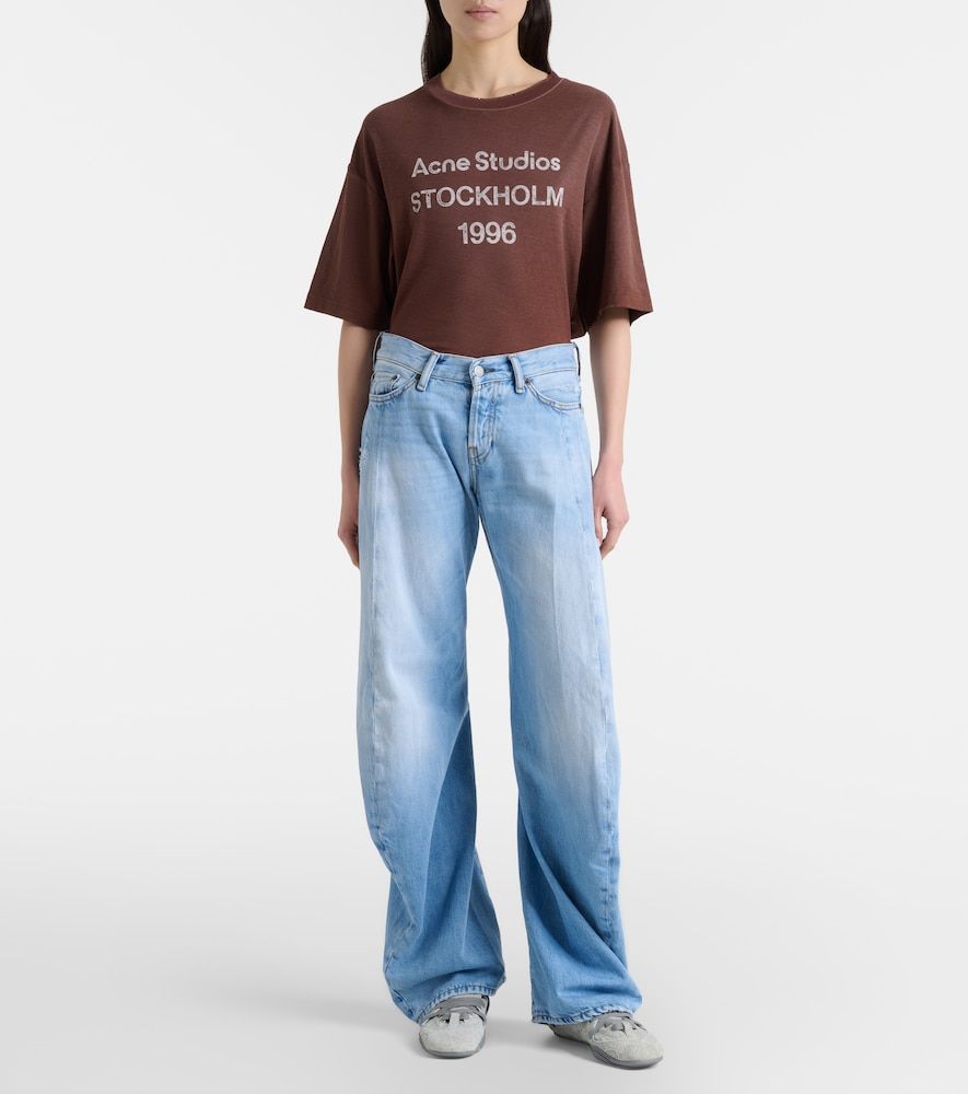 Distressed Wide-Leg Jeans 2006F - Acne Studios - Modalova