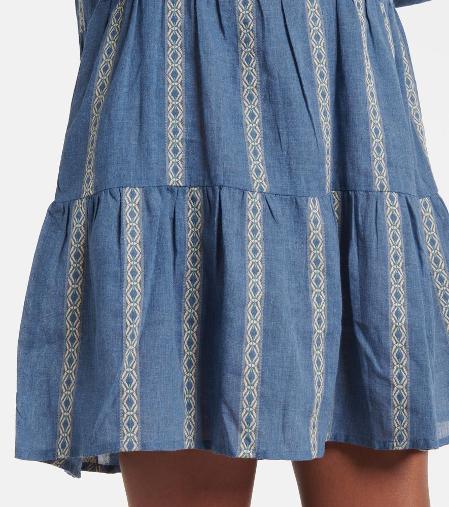 Vestido corto Kaitlyn en mezcla de algodón - Velvet - Modalova