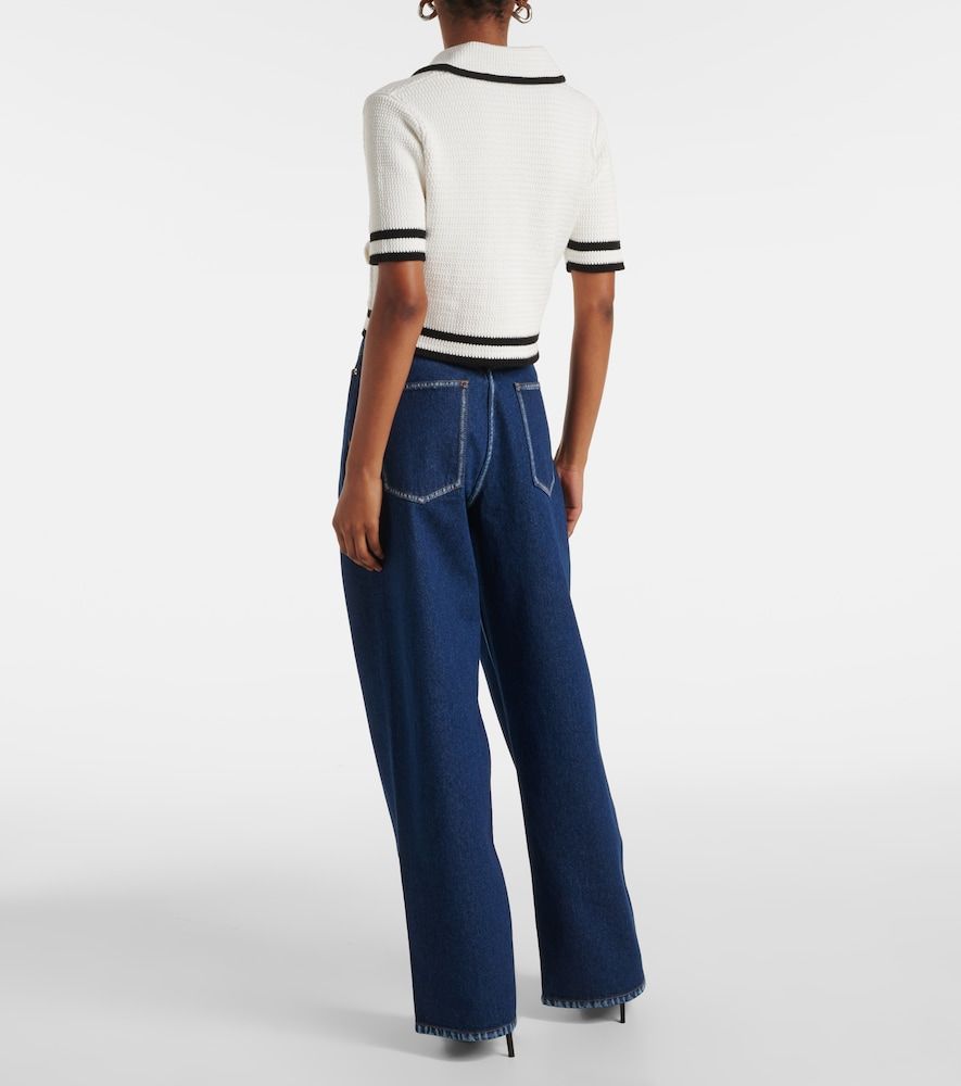 Jeans anchos de tiro alto - Nina Ricci - Modalova